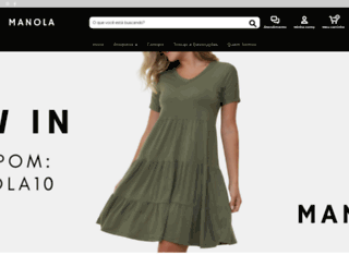 shopmanola.com.br screenshot