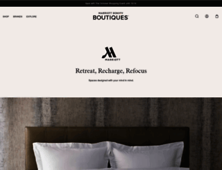 shopmarriott.com screenshot