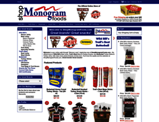 shopmonogramfoods.com screenshot