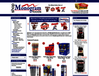 shopmonogramfoods.com screenshot