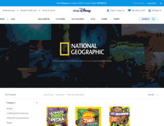shopnatgeo.co.uk screenshot