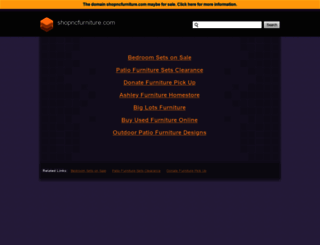 shopncfurniture.com screenshot