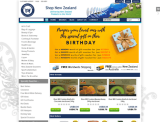 shopnewzealand.co.nz screenshot