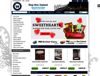 shopnewzealand.com.au screenshot