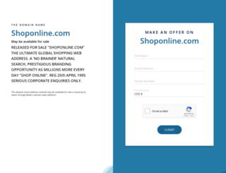 shoponline.com screenshot