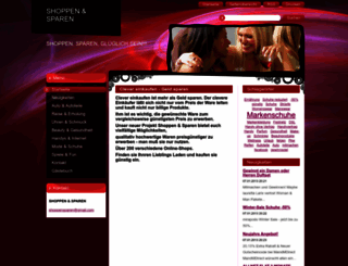 shoppen-sparen.webnode.com screenshot