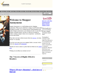 shopperanonymous.com screenshot