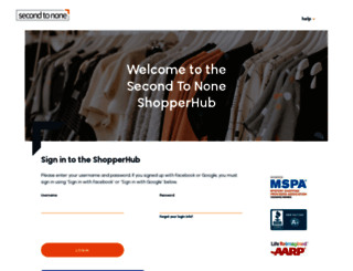 shopperhub.second-to-none.com screenshot
