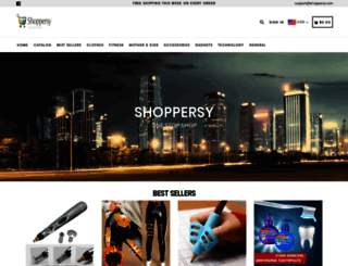 shoppersystore.myshopify.com screenshot