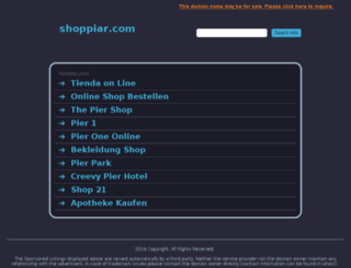 shoppiar.com screenshot
