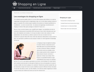 shopping-en-ligne.biz screenshot