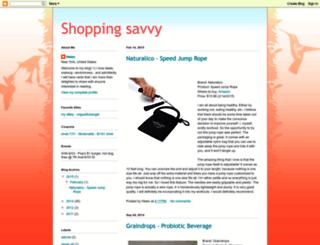 shopping-savvy.blogspot.com screenshot