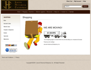 shopping.jhecoins.com screenshot