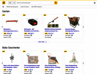 shopping.web.de screenshot