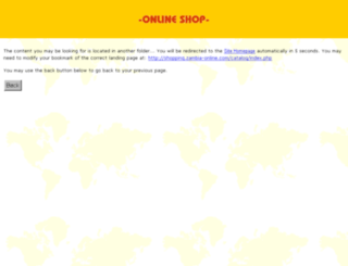 shopping.zambia-online.com screenshot