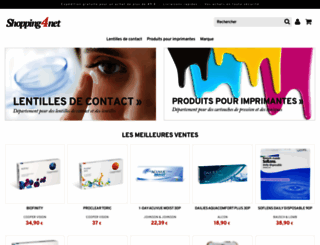 shopping4net.fr screenshot