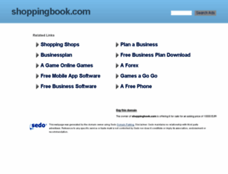 shoppingbook.com screenshot