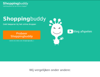 shoppingbuddy.nl screenshot