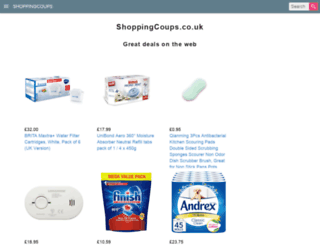 shoppingcoups.co.uk screenshot