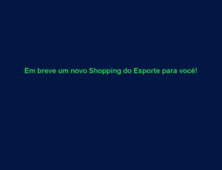 shoppingdoesporte.com.br screenshot