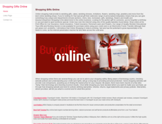 shoppinggiftsonline.yolasite.com screenshot