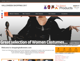 shoppinghalloween.com screenshot