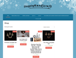 shoppinghandicraft.com screenshot