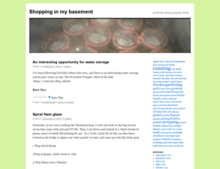 shoppinginmybasement.com screenshot