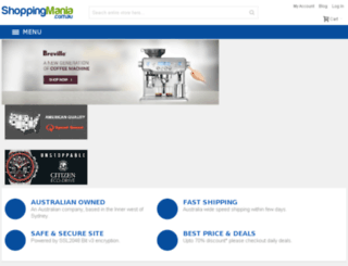 shoppingmania.com.au screenshot