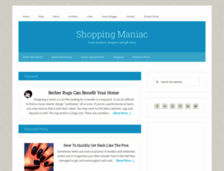 shoppingmaniac.net screenshot