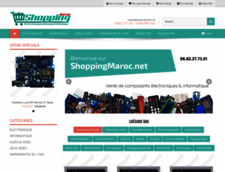 shoppingmaroc.net screenshot