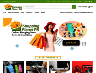 shoppingplanetpk.com screenshot