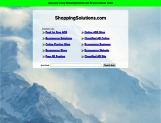 shoppingsolutions.com screenshot