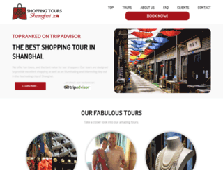 shoppingtoursshanghai.com screenshot