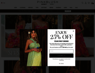 shoppinkblush.com screenshot