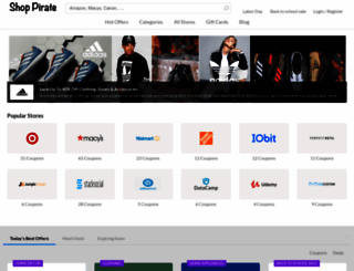 shoppirate.com screenshot