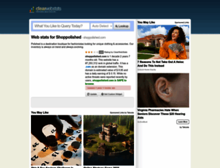 shoppolished.com.clearwebstats.com screenshot