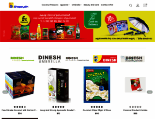 shoppydin.com screenshot