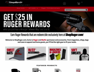 shopruger.com screenshot