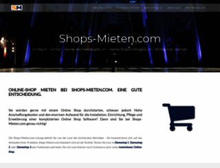 shops-mieten.com screenshot
