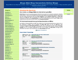 shops-web.de screenshot