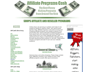 shops.affiliateprogramscash.com screenshot