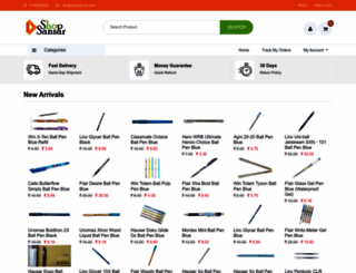 shopsansar.com screenshot