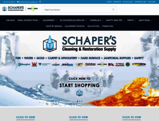 shopschaperssupply.com screenshot