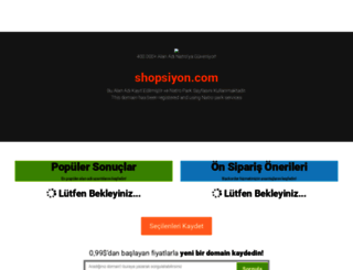 shopsiyon.com screenshot