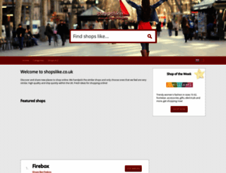 shopslike.com screenshot