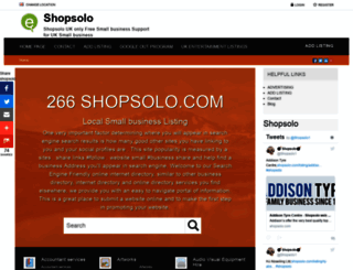 shopsolo.com screenshot