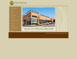 shopspringbrook.com screenshot