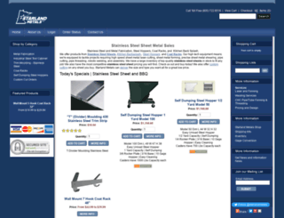 shopstarlandmetals.com screenshot