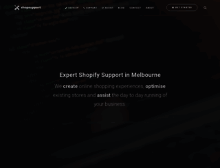 shopsupport.com.au screenshot